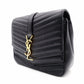 SAINT LAURENT Chain Shoulder Bag, Sulpis Shoulder Bag, Leather, Black
