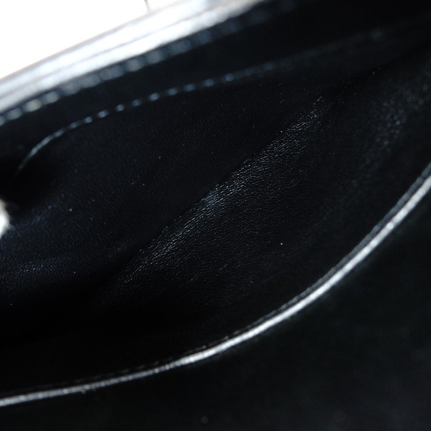 SAINT LAURENT Chain Shoulder Bag, Sulpis Shoulder Bag, Leather, Black