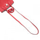 LOUIS VUITTON City Steamer PM Handbag, Leather, Red, 2-Way Shoulder Bag