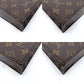 LOUIS VUITTON Petite Sac Plat Monogram Canvas M81295 2-Way Crossbody Shoulder Bag 7-12-650