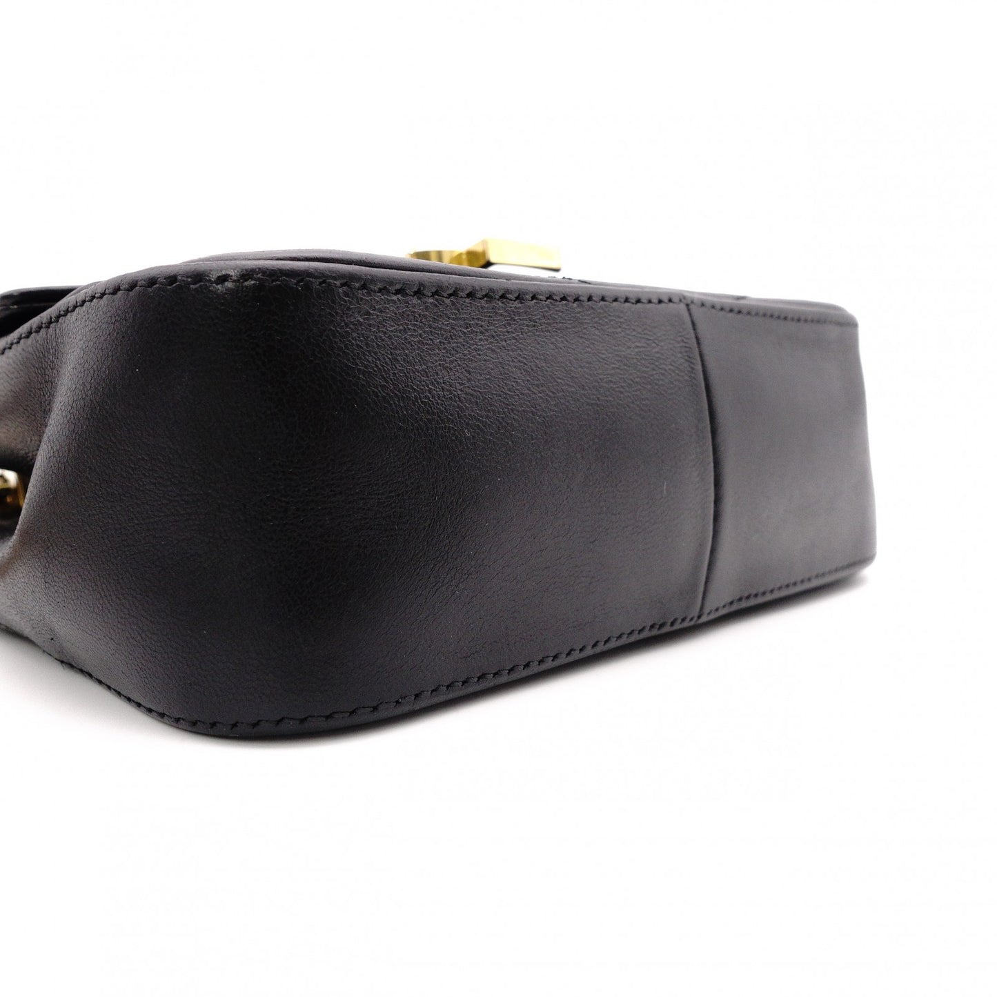 SAINT LAURENT Chain Shoulder Bag, Sulpis Shoulder Bag, Leather, Black