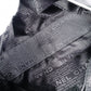 CHANEL Lambskin Chocolate Bar Mini Boston Shoulder Bag, Leather, Black, Silver Hardware