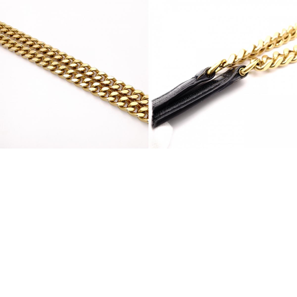 SAINT LAURENT Chain Shoulder Bag, Sulpis Shoulder Bag, Leather, Black