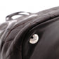 CHANEL Cambon Line Tote Bag with CC Logo, Brown with Silver Hardware, Women's