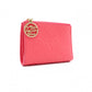 LOUIS VUITTON Lisa Monogram Empreinte Bifold Wallet, Leather, Pink with Gold Hardware