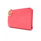 LOUIS VUITTON Lisa Monogram Empreinte Bifold Wallet, Leather, Pink with Gold Hardware