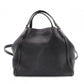 GUCCI Soho Shoulder Bag, Leather, Black, 2-Way