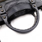 BALENCIAGA Classic Velo Handbag, 2-Way, Leather, Gray, Women's