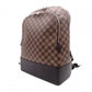 LOUIS VUITTON Jake Backpack, Damier Ébène, PVC/Leather, Brown, Men's