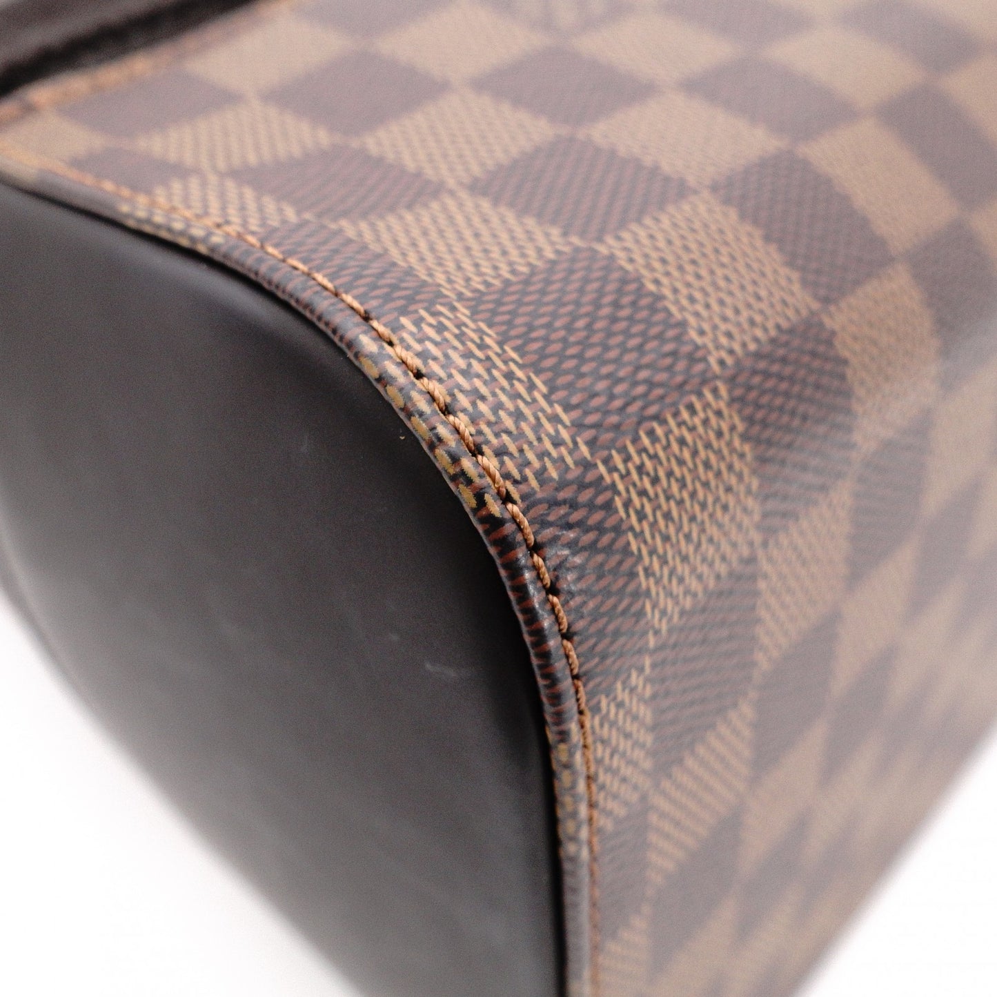 LOUIS VUITTON Jake Backpack, Damier Ébène, PVC/Leather, Brown, Men's