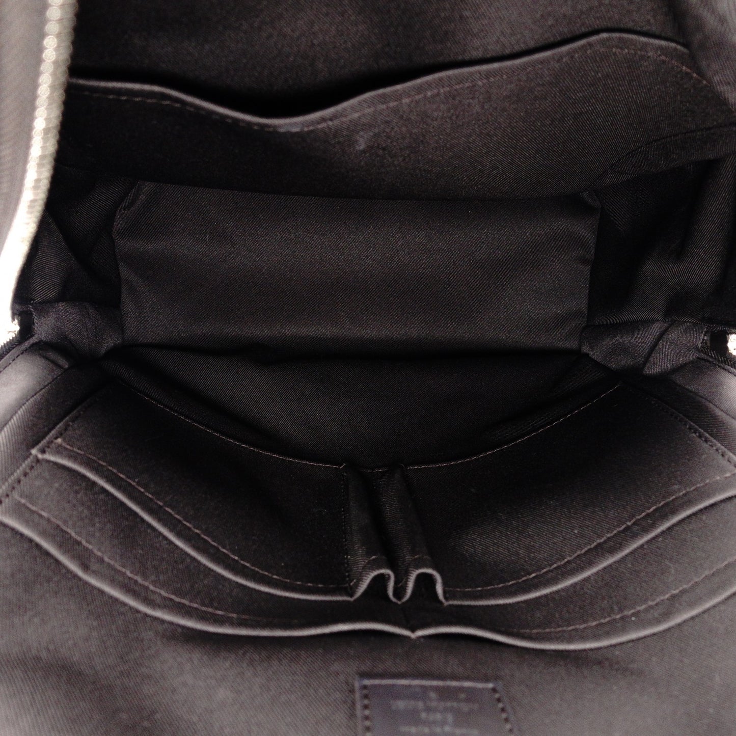 LOUIS VUITTON Jake Backpack, Damier Ébène, PVC/Leather, Brown, Men's