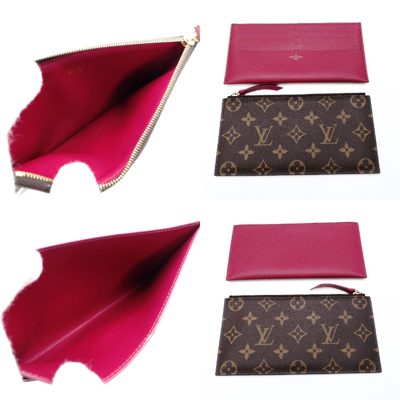 LOUIS VUITTON Pochette Félicité Monogram Canvas M81896 Chain Wallet Shoulder 7-12-705