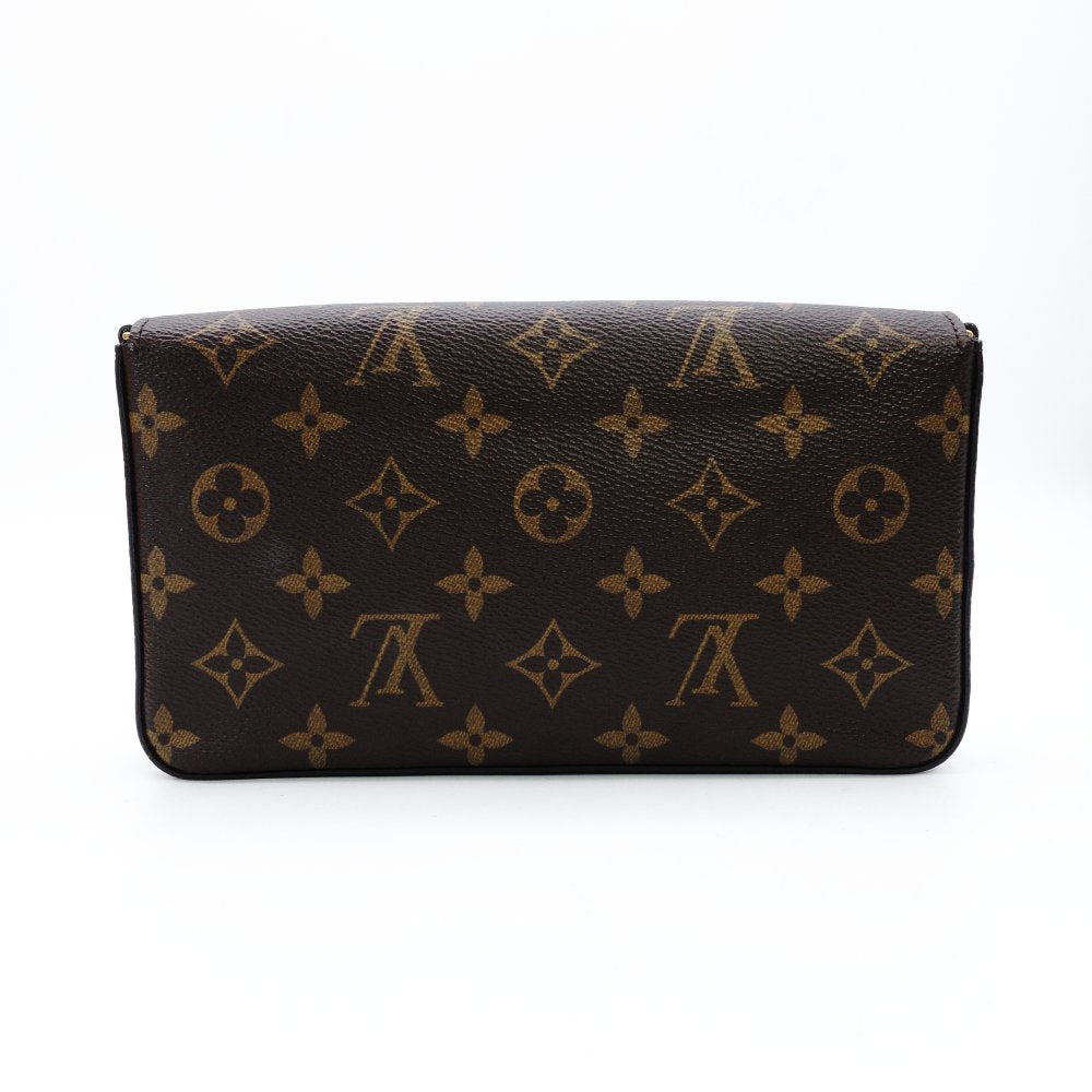 LOUIS VUITTON Pochette Félicité Monogram Canvas M81896 Chain Wallet Shoulder 7-12-705