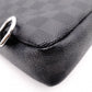 LOUIS VUITTON Avenue Sling Bag, PVC / Leather, Gray, Men's, Damier Graphite