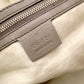 GUCCI Soho Shoulder Bag, Leather, Greige