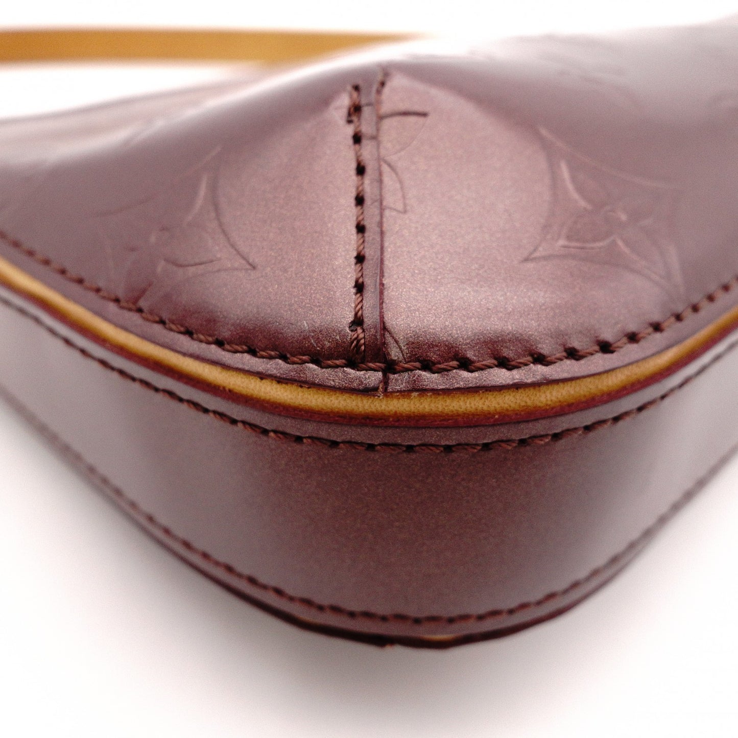 LOUIS VUITTON Fowler M55145 Monogram Matte Shoulder Bag, Leather, Bordeaux