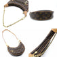 LOUIS VUITTON Monogram Canvas Loop Shoulder Bag M81098 Brown PVC Crossbody 7-12-169