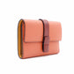 LOEWE Small Vertical Wallet, Tri-fold Wallet, Leather, Orange