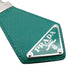 PRADA Saffiano Leather Key Ring Green Key Charm Green Silver Hardware 7-12-090