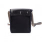 HERMES Shoulder Bag, Navy and Black, Crossbody, Canvas and Leather, □H Engraving