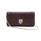 Christian Dior Diorama Chain Wallet Shoulder Bag, Leather, Brown