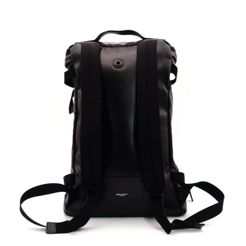 SAINT LAURENT Convertible Backpack Black