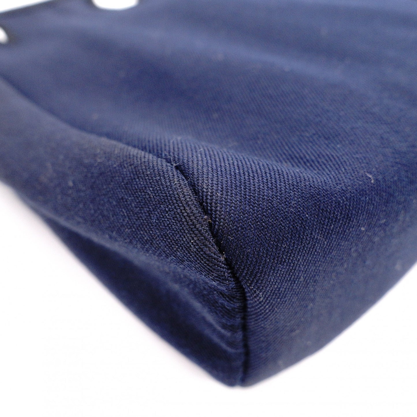 HERMES Shoulder Bag, Navy and Black, Crossbody, Canvas and Leather, □H Engraving