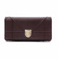 Christian Dior Diorama Chain Wallet Shoulder Bag, Leather, Brown