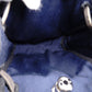 HERMES Shoulder Bag, Navy and Black, Crossbody, Canvas and Leather, □H Engraving