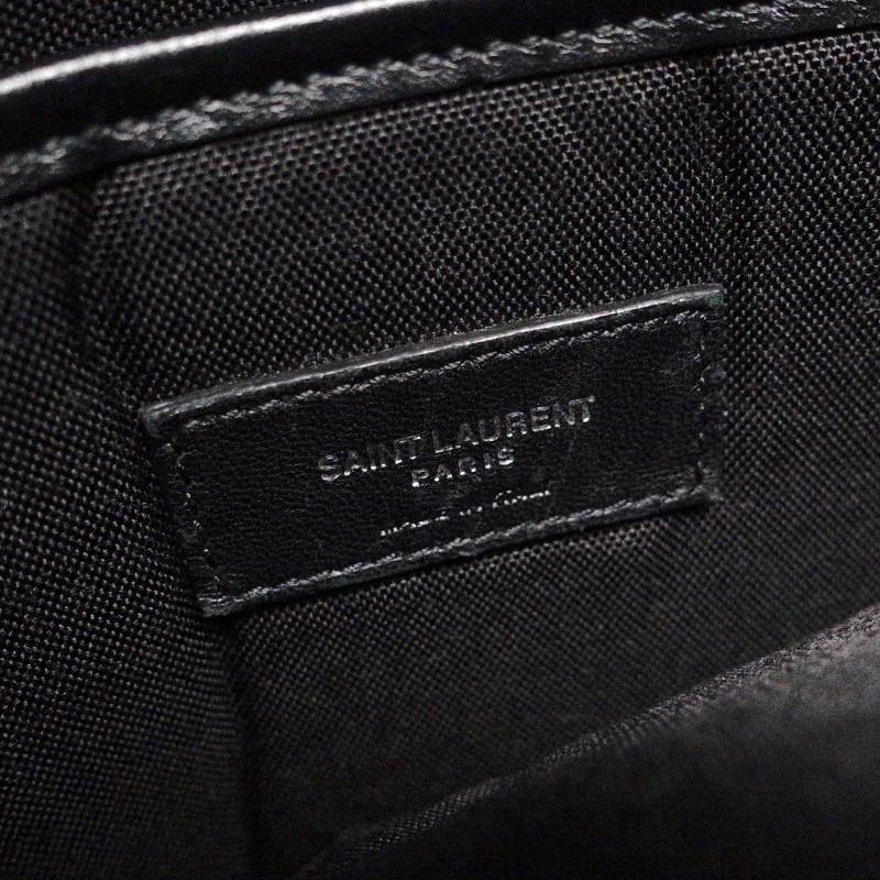 SAINT LAURENT Convertible Backpack Black