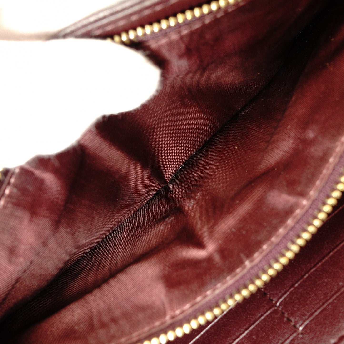 Christian Dior Diorama Chain Wallet Shoulder Bag, Leather, Brown