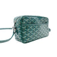 GOYARD Cupvert Shoulder Bag PVC Leather Green Crossbody 7-12-847