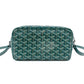 GOYARD Cupvert Shoulder Bag PVC Leather Green Crossbody 7-12-847