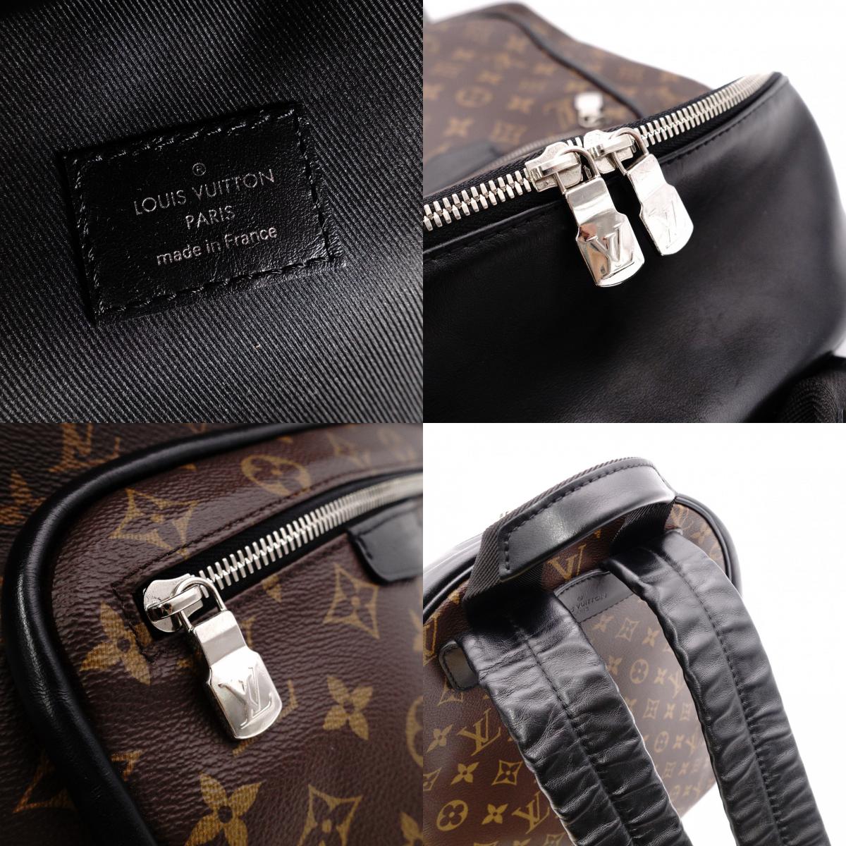 LOUIS VUITTON Josh NV Monogram Macassar Backpack for Men