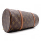 LOUIS VUITTON Papillon 30 Monogram Canvas Shoulder Bag, PVC/Leather, Brown, Vintage