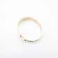 Hermès Click H Bangle Click Clack Off-White × Gold Bracelet H Logo 7-12-637