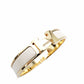 Hermès Click H Bangle Click Clack Off-White × Gold Bracelet H Logo 7-12-637