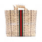 GUCCI x Comme des Garçons Collaboration Kraft Paper Bag Sherry Line Tote Bag Vinyl