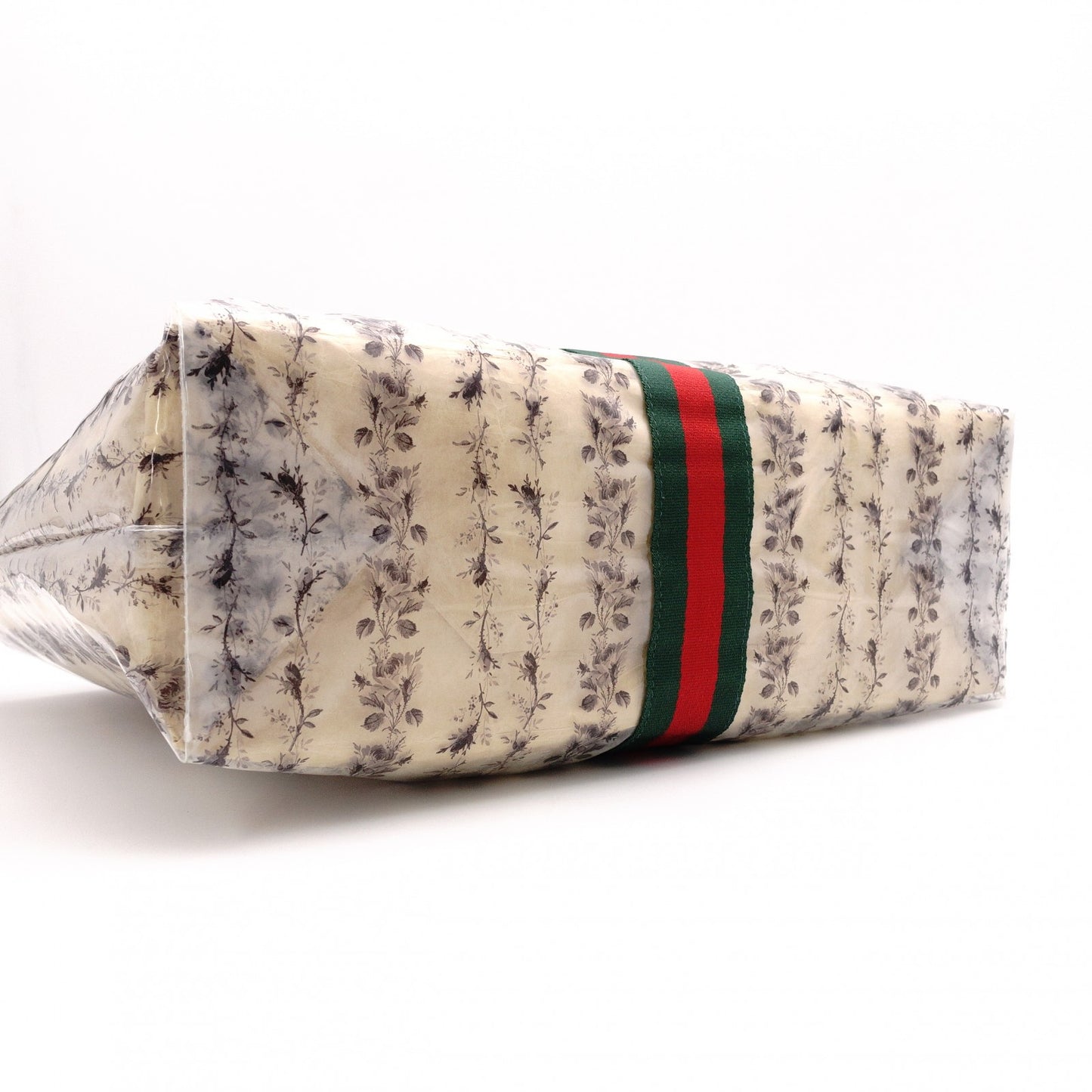 GUCCI x Comme des Garçons Collaboration Kraft Paper Bag Sherry Line Tote Bag Vinyl