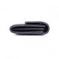 CHANEL Flap Long Wallet, Matelassé, Long Wallet, Leather, Black Caviar Skin, Gold Hardware