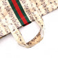 GUCCI x Comme des Garçons Collaboration Kraft Paper Bag Sherry Line Tote Bag Vinyl