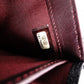 CHANEL Flap Long Wallet, Matelassé, Long Wallet, Leather, Black Caviar Skin, Gold Hardware