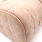DIOR Small Vanity Bag, Dior Travel Shoulder Bag, Leather, Pink Beige, 2-Way