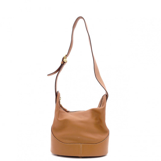 LOEWE Anton Shoulder Bag, Brown, Single-Strap, Calf Leather, Women's