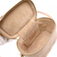 DIOR Small Vanity Bag, Dior Travel Shoulder Bag, Leather, Pink Beige, 2-Way