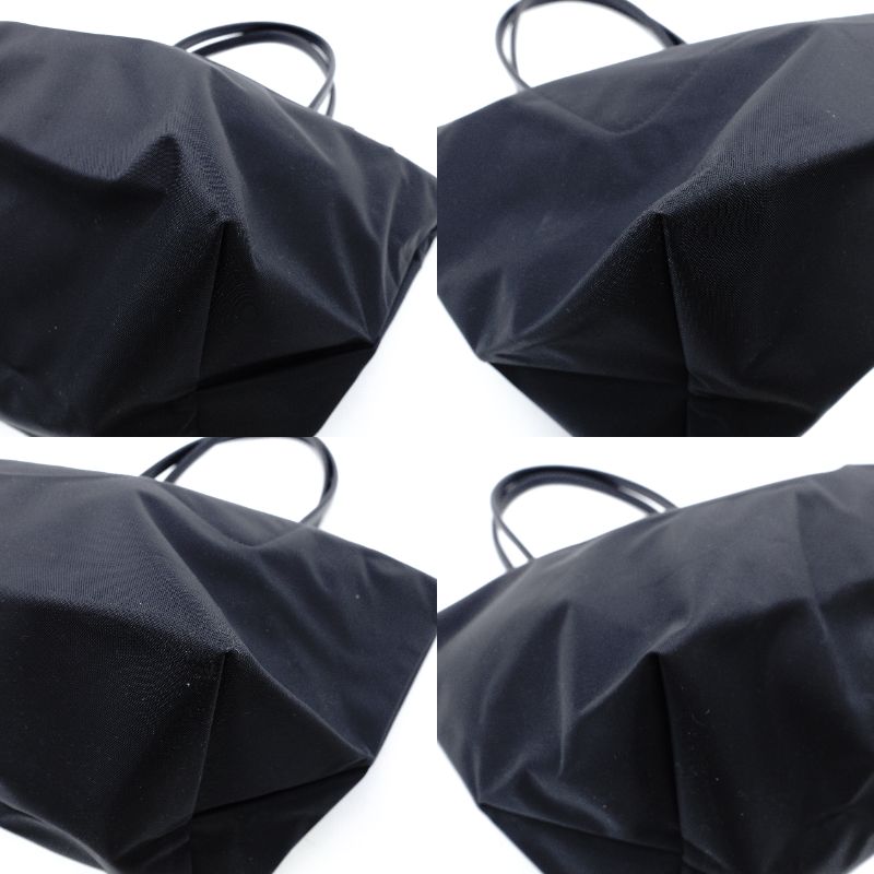 Unused LONGCHAMP Pikachu Pokémon Collaboration Tote Bag Black Nylon Black 7-12-476