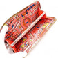 HERMES Azap Silk-Lined Long Wallet, Leather, Brown, Silver Hardware, A Stamp