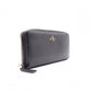 GUCCI B Long Wallet, Leather, Black, Long Wallet, Gold Hardware