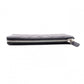 CHANEL Lambskin Matelassé Long Wallet, Leather, Black, L-Zip, Wallet, Silver Hardware