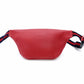 GUCCI Body Bag Small Sherry Line Red Leather Waist Bag Red Logo 7-12-521